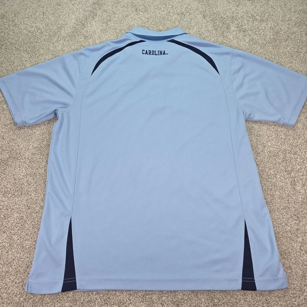 Knights Apparel UNC Tar Heels Polo Shirt Mens XL Carolina Blue North Carolina